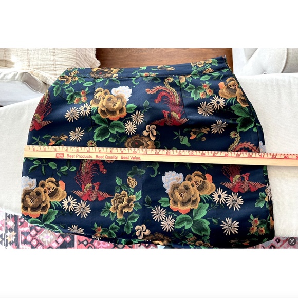 ANTHROPOLOGIE ISLA MAUDE Floral Pencil Skirt - L - Picture 10 of 11